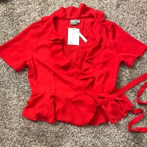 ASOS wrap top